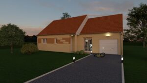 Projet de construction d&rsquo;une maison 88 m² avec terrain à SAINT-ARNOULT-EN-YVELINES (78)